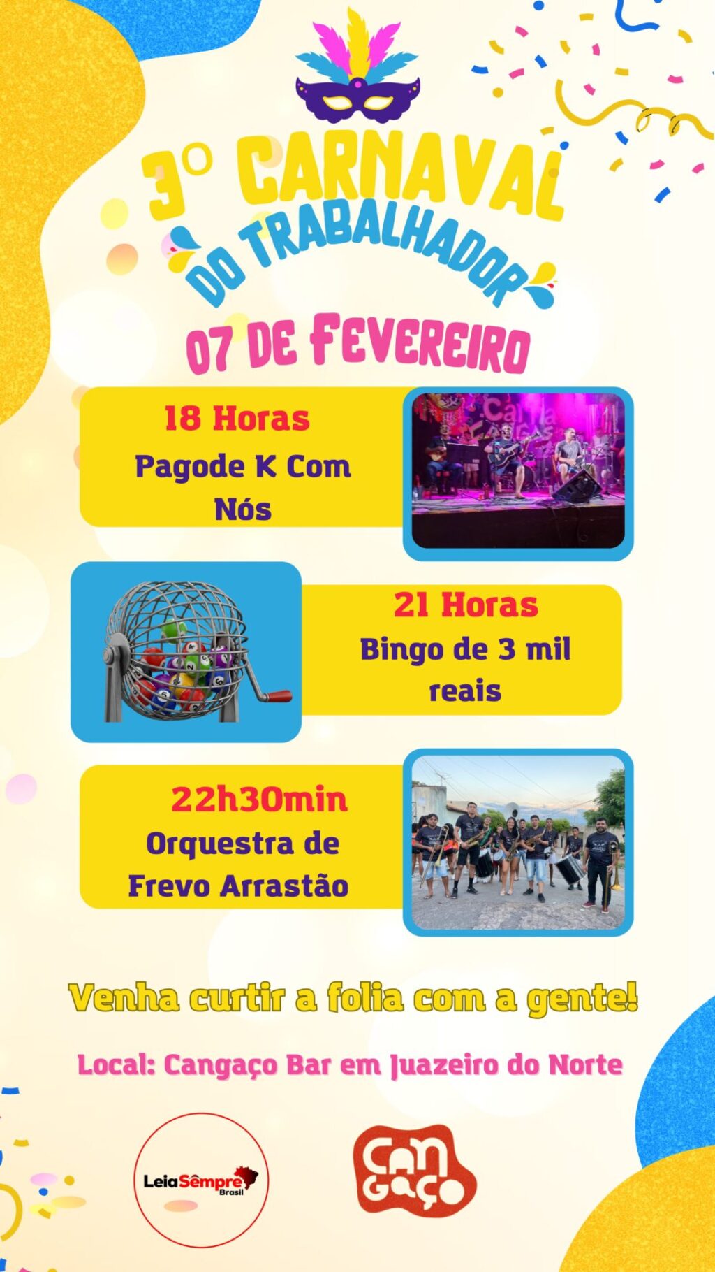 3º Carnaval do Trabalhador