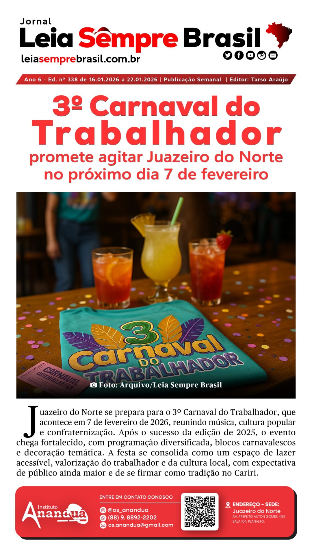 Jornal Leia Sempre Brasil - Ed. nº 338_01