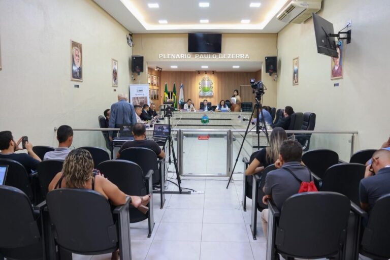 Câmara do Crato aprova 6 matérias em sessão ordinária realizada nesta semana