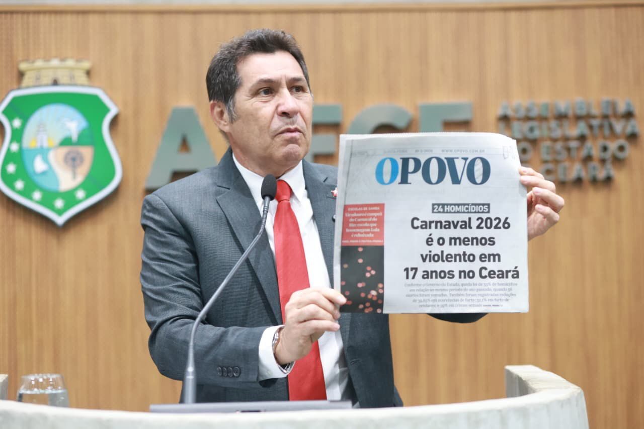 De Assis Diniz expoe numeros do governo do Estado na seguranca publica no carnaval melhor resultado da historia