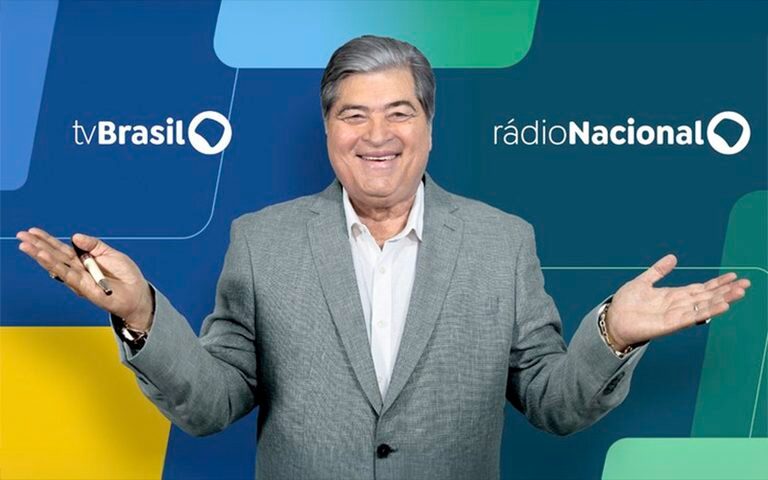 Datena estreia “Alô Alô Brasil” na Rádio Nacional com Boulos, Falcão e Jamil Chade