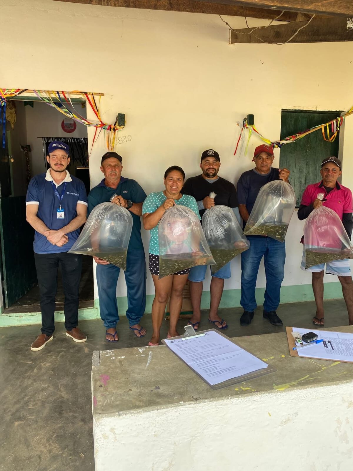 Acontece visita tecnica no assentamento Santana da Cal em Caninde em fevereiro 3