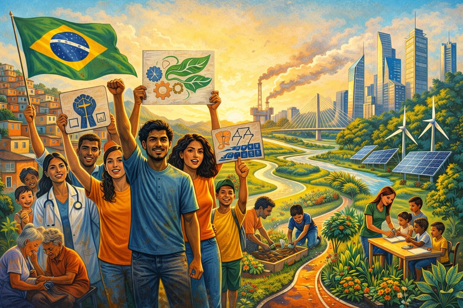PAGINA 4 GERAL O Brasil precisa escolher o caminho do desenvolvimento com justica social