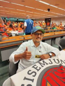 Vereador Damião Teles vai à Brasília para lutar pelas pautas dos agentes de saúde e Agentes de Endemias