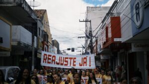 Elas no Crato, articulação em Fortaleza e grande paralisação marcam a semana do SINDSMCRATO