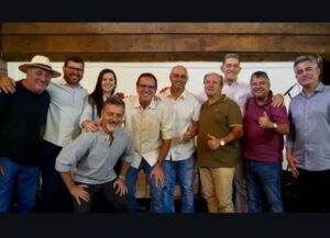 Prefeito de Três Rios, Jonas Dico declara apoio a Eduardo Paes em encontro político no Centro-Sul Fluminense