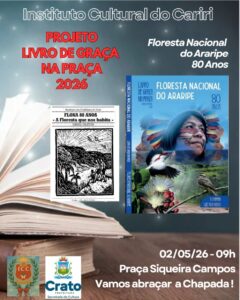 ICC promove dia 2 de maio mais uma edição do Livro de Graça na Praça 