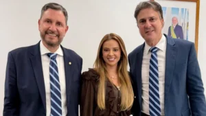 Romeu Aldigueri e Camilo Santana recebem demandas de prefeitos e vereadores cearenses em Brasília