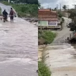 Após cheia do Rio Cariús, prefeito de Nova Olinda pede apoio ao Estado para construção de ponte