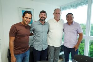 Felipe Vasques lidera agenda com Ciro Gomes e fortalece diálogo regional