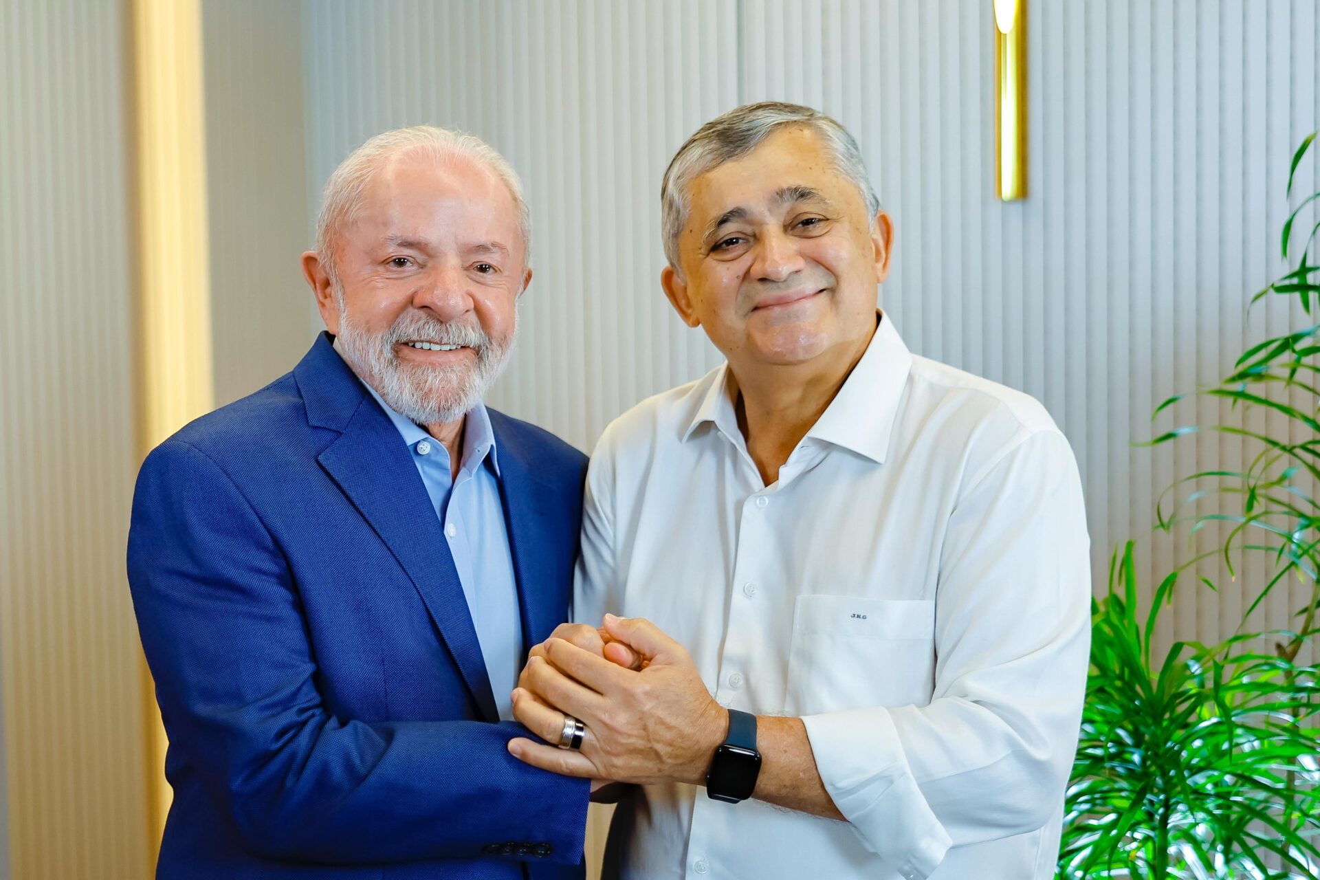 p.5 Pre candidatura ao Senado segue mais firme do que nunca diz Guimaraes apos encontro com Lula em Fortaleza