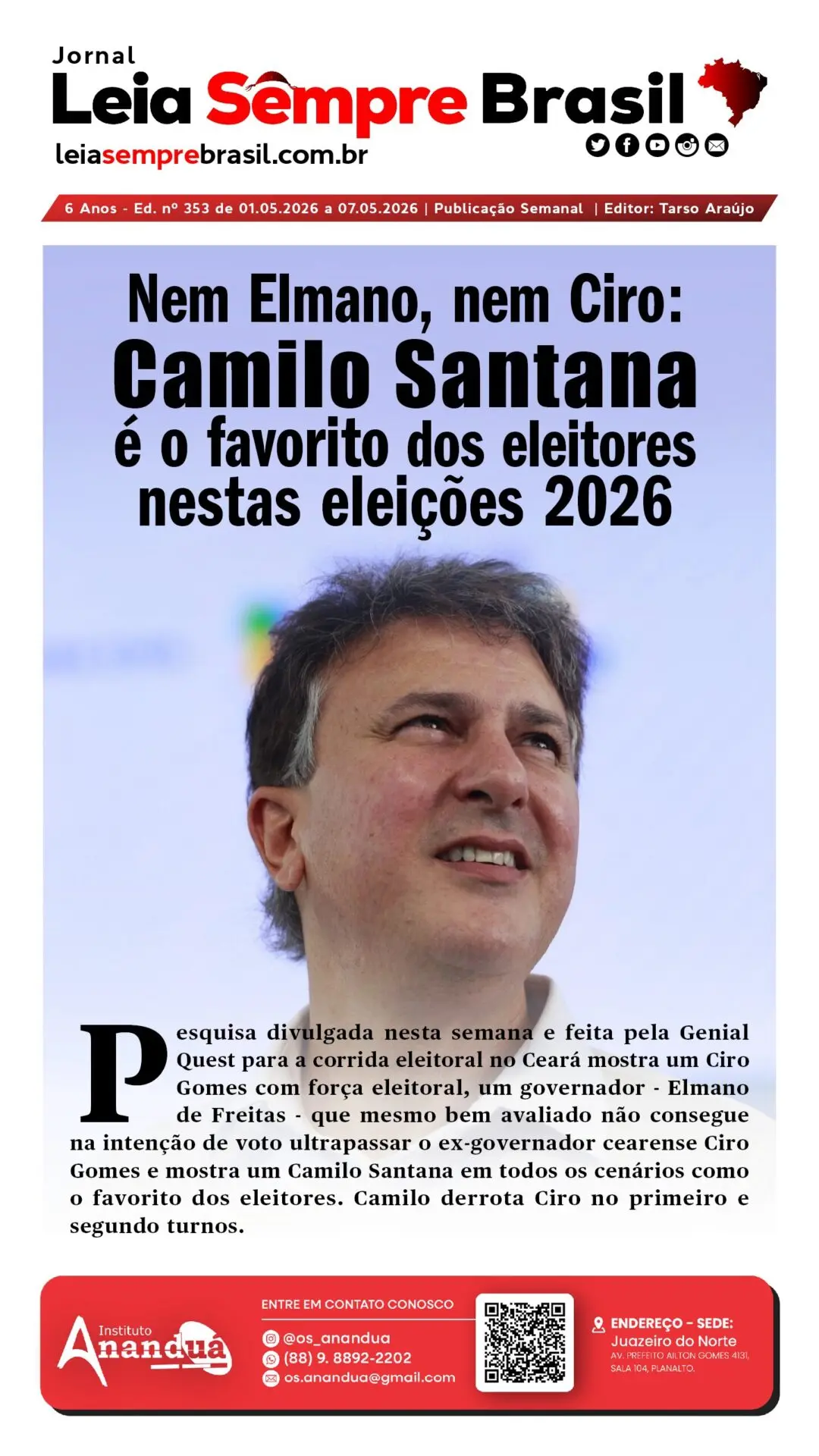 Jornal Leia Sempre Brasil - Ed. nº 353_01