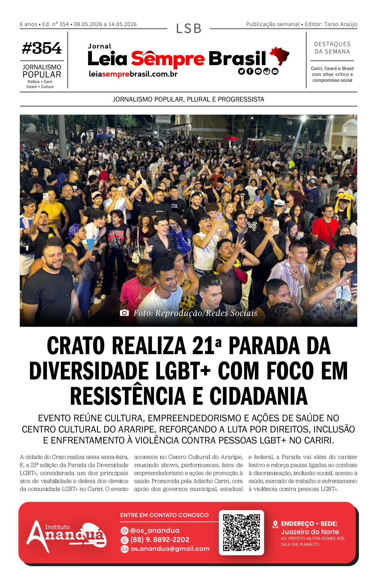Jornal Leia Sempre Brasil - Ed. nº 354_01