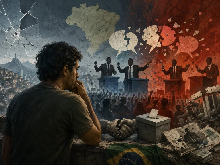 O eleitor anda desconfiado da política?