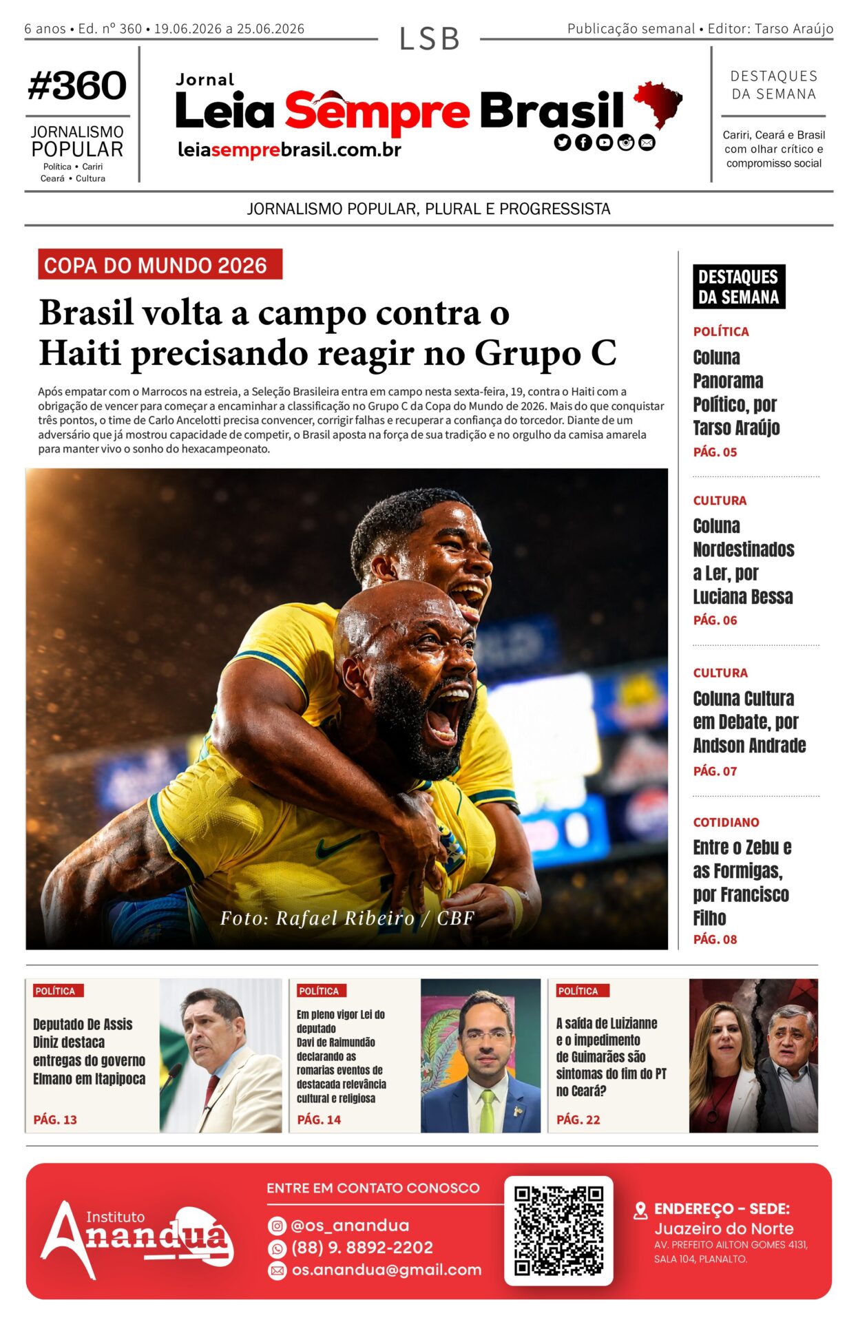 Jornal Leia Sempre Brasil - Ed. nº 360_01
