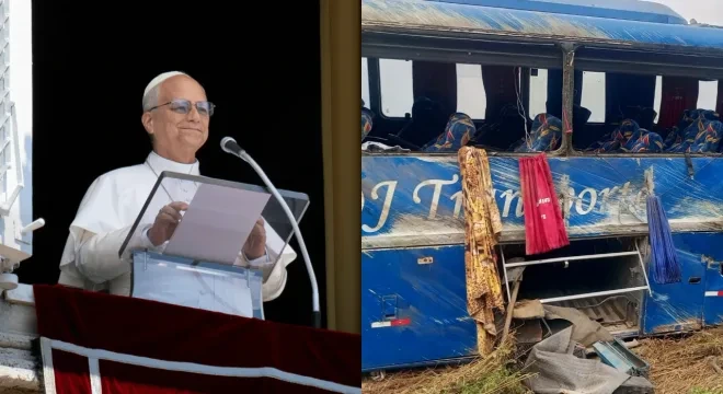 Papa Leão XIV manifesta solidariedade às famílias dos sete jovens de Juazeiro mortos em acidente de ônibus em Tauá