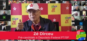 José Dirceu lança pré-candidatura à Câmara em plenária virtual com mais de 700 participantes