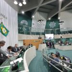 Plenário da Alece durante votação da PLDO