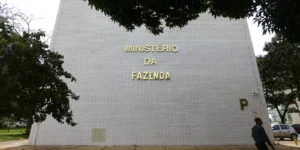 Fachada do Ministério da Fazenda em Brasília
