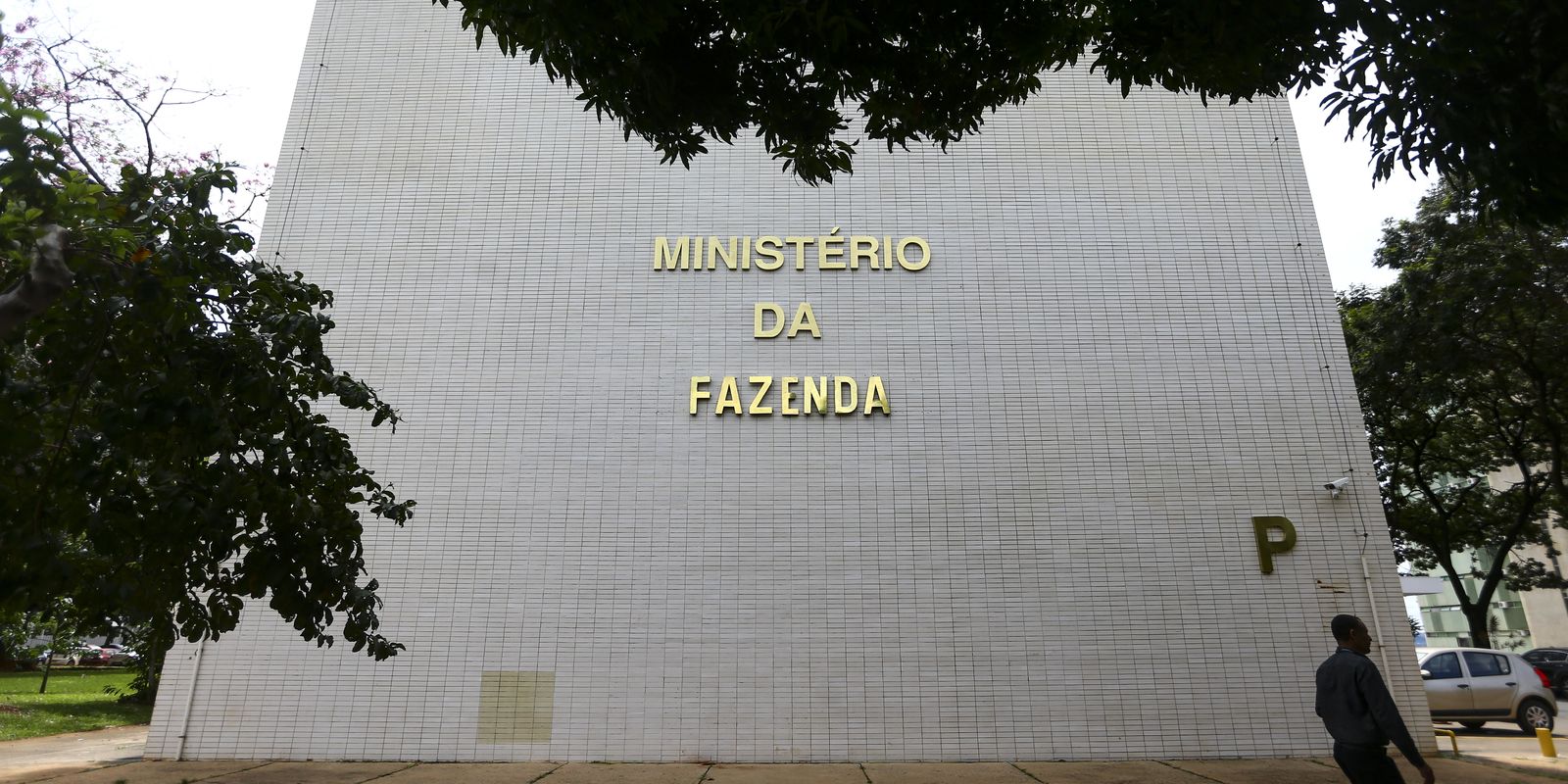 Fachada do Ministério da Fazenda em Brasília