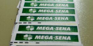 Bilhetes de aposta da Mega-Sena