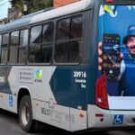 Peça urbana relacionada à publicidade de apostas