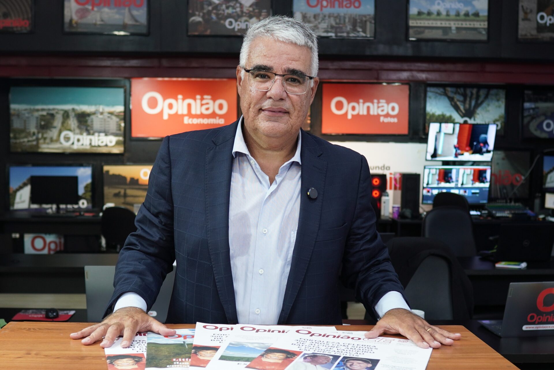 Eduardo Girão em evento político no Ceará