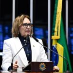 Senadora Zenaide Maia em pronunciamento no Senado Federal