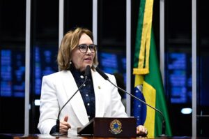 Senadora Zenaide Maia em pronunciamento no Senado Federal