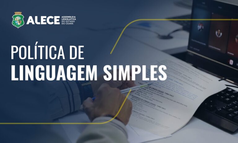 Alece cria política para tornar textos públicos mais claros e acessíveis 5 Arte institucional sobre a política de linguagem simples da Alece