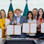 Presidente Lula durante cerimônia oficial