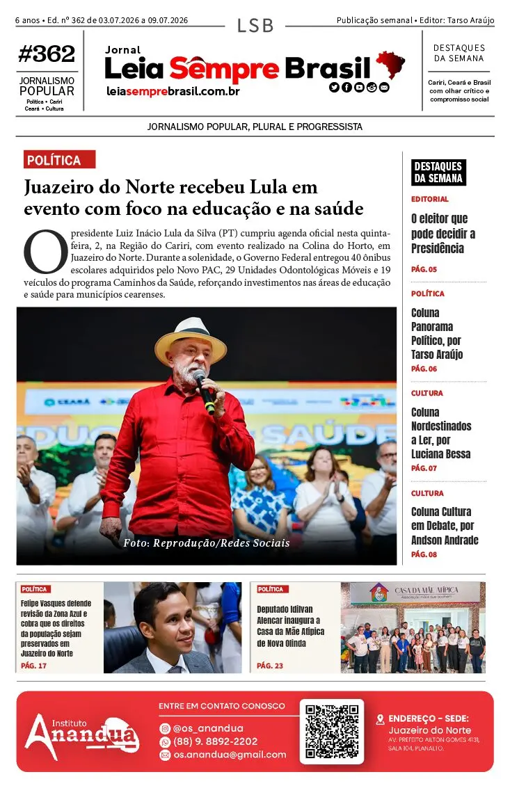 Jornal Leia Sempre Brasil - Ed. n.º 362_01