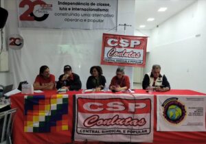 Sisemjun se fortalece na CSP-Conlutas