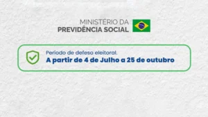 Página institucional do Ministério da Previdência Social