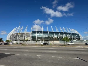 Arena Castelão deve receber seis jogos da Copa do Mundo Feminina de 2027 e desponta como candidata à abertura com o Brasil