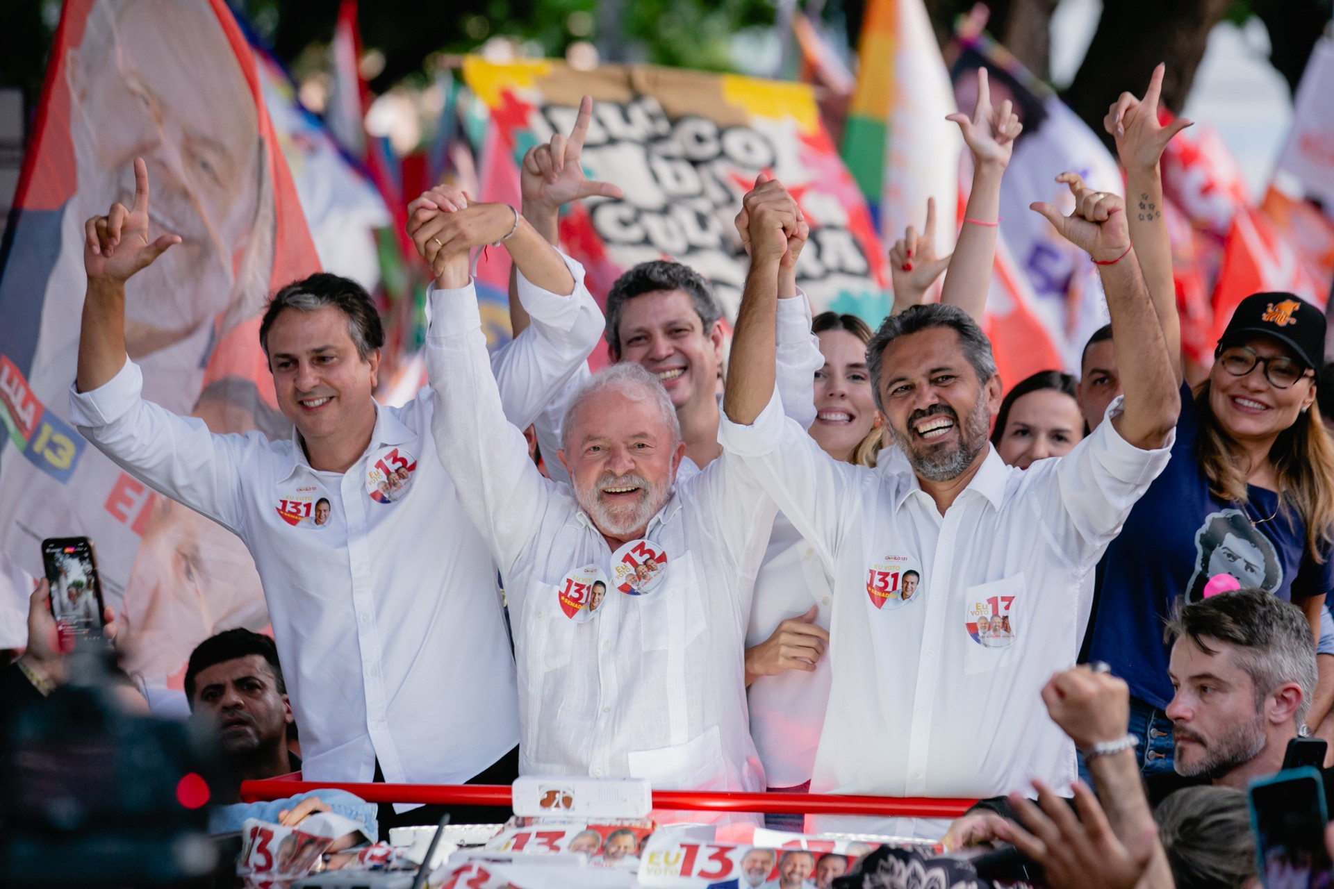 Presenca de Lula reforca lancamento da campanha de Elmano no Ceara 2 Imagem complementar de Presenca de Lula reforca lancamento da campanha de Elmano no Ceara