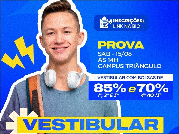 Mega Vestibular anuncia 13 bolsas para cursos da UNINASSAU em Juazeiro do Norte 1 Campus Triângulo da UNINASSAU, em Juazeiro do Norte, local do Mega Vestibular