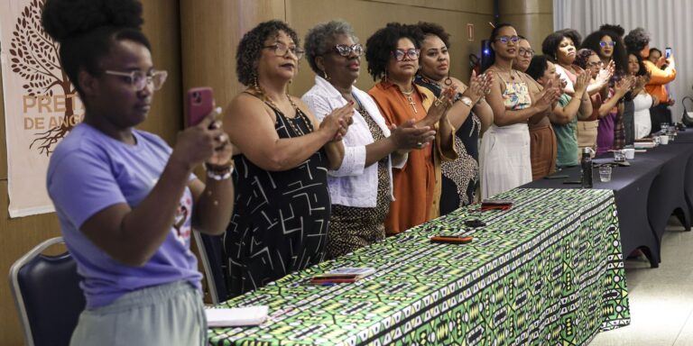 Lançamento do Manifesto Mulheres Negras na Política pelo Pacto do Bem Viver, em Brasília