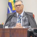 Ministro Flávio Dino durante sessão