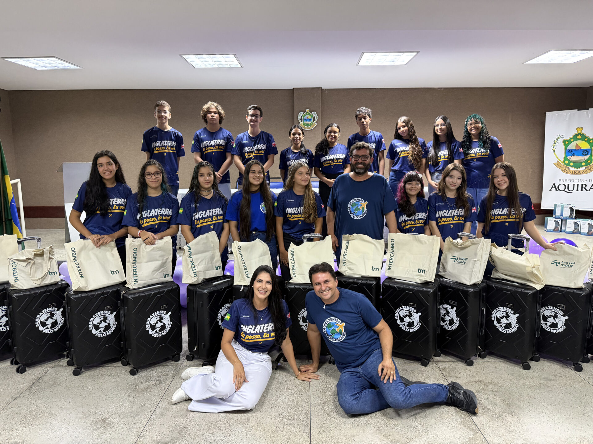 Intercambio alunos Aquiraz 1
