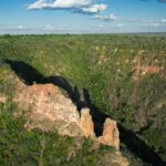 Vista aérea da Chapada do Araripe