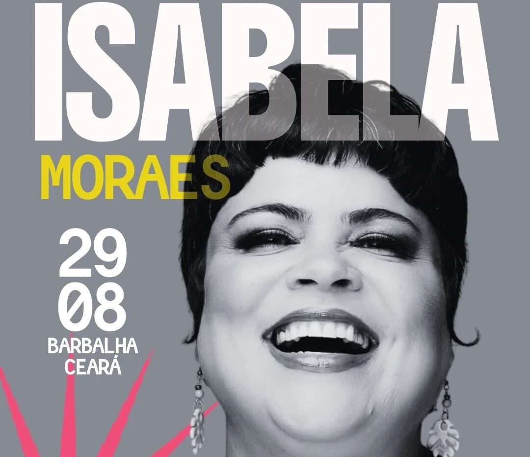 Divulgação da atração Isabela Moraes no Festival Noites Brasileiras