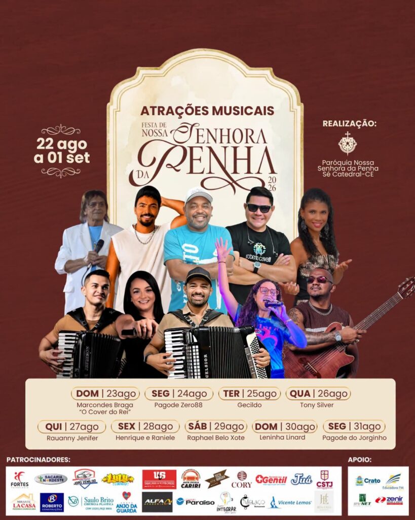 Celebração da Festa de Nossa Senhora da Penha no Crato
