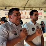Davi de Raimundão durante visita ao município de Mauriti