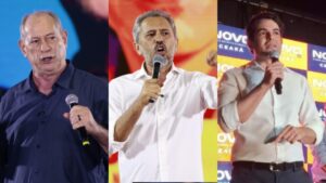 Ciro Gomes, Elmano e Pedro Brito participam do primeiro debate ao Governo do Ceará