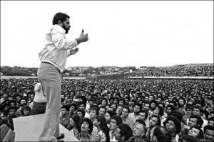 Lula volta à Vila Euclides para lançar campanha e resgatar a origem operária do PT