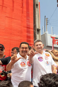 Moisés Braz destaca trajetória e compromisso de Raimundo Martins durante inauguração de comitê em Fortaleza*