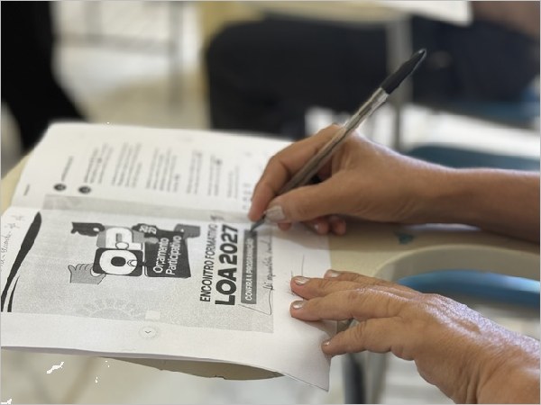 Moradores participam de encontro sobre o Orçamento Participativo do Crato para 2027