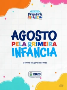 Câmara do Crato promove agenda especial dedicada à primeira infância em agosto