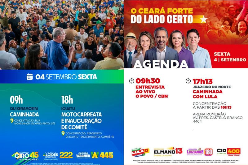 Elmano no Cariri e Ciro no Sertão Central marcam as agendas de campanha desta sexta-feira, 4 1 WhatsApp Image 2026-09-04 at 12.36.11